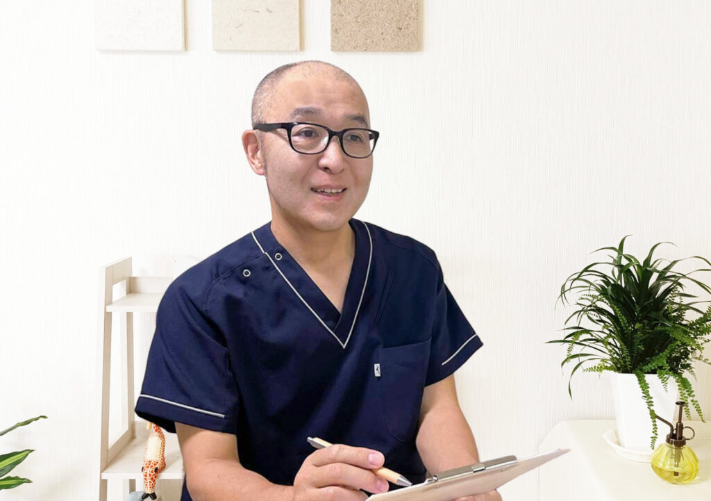 施術者：竹本康洋（たけもと こうよう）の写真