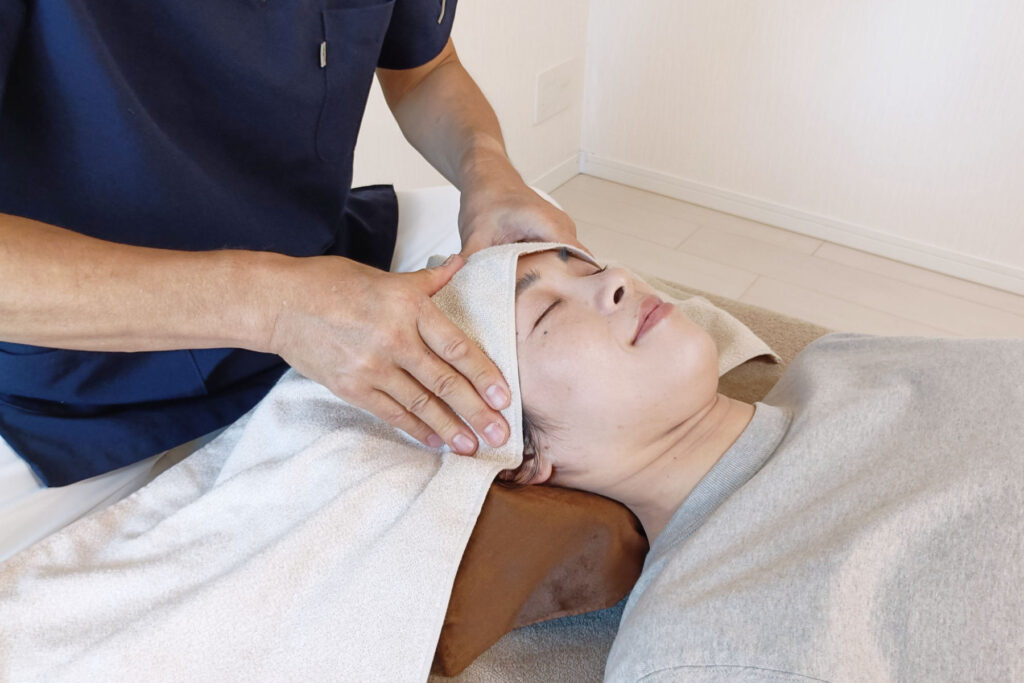 マッサージの様子